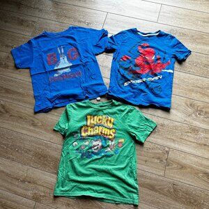 Bundle of 3 graphic T-shirts/ Boys Size 10-12